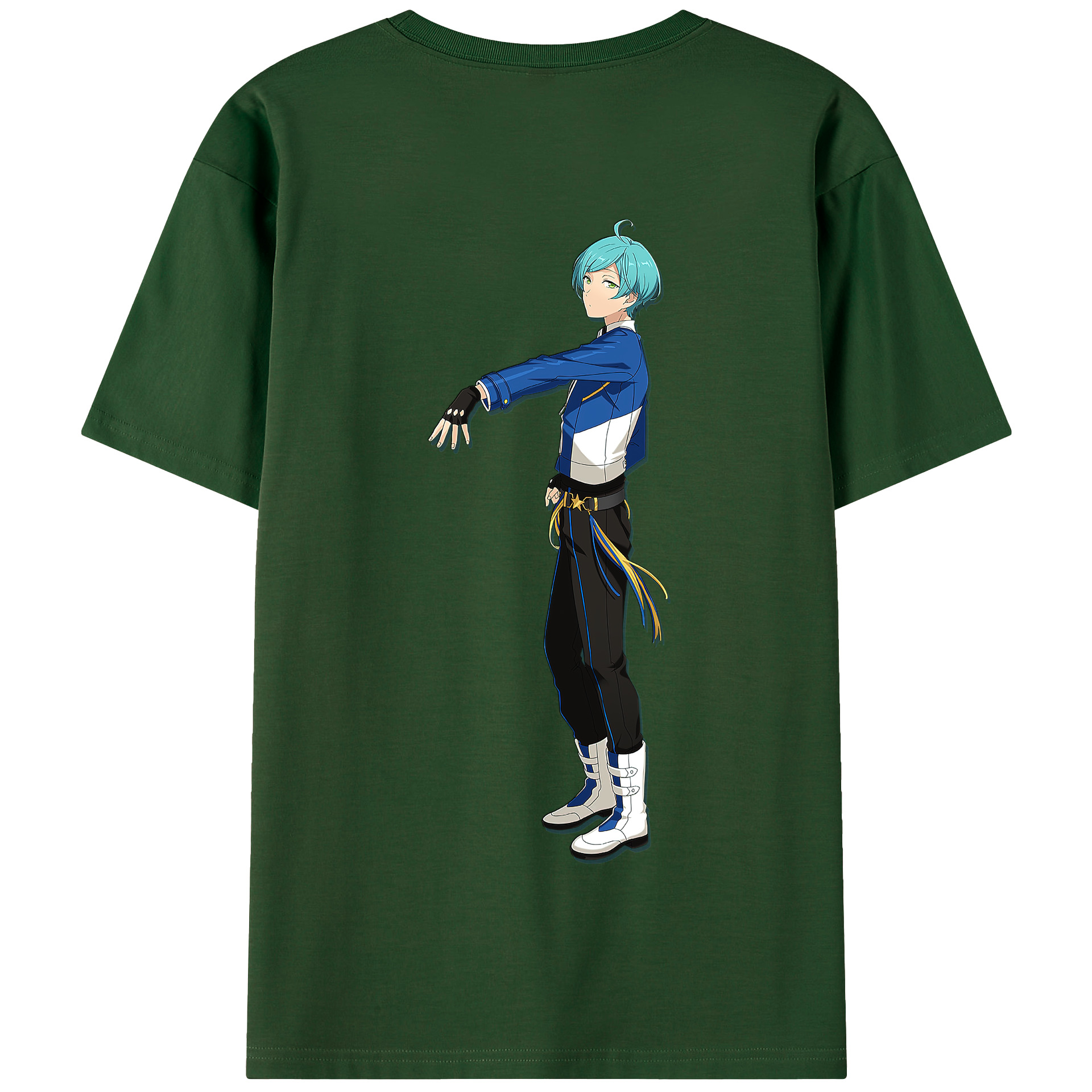 （画像用） あんさんぶるスターズ! Ensemble Stars 綿100％半袖Tシャツ（背面プリント）